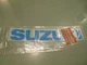 NOS OEM Suzuki 1983 GS1100E Street Tape Decal Fuel Tank # 68111-44400-08L