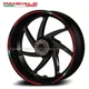 Wheel stripes for DUCATI Panigale 1199 1299 959 V2 V4 stickers rim decals red