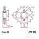 24339-drive sprocket 17T 530 ALTN: 7260381 compatible with Honda CB-X4 