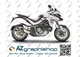 Sticker Set Hull Ducati Multistrada 1260 S White Line Style FS-MULTI-1260S-L-W