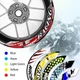 17 inch Vinyl Wheel Rim Stickers S29W For Yamaha FZ09 MT-09 18 19 20 21
