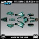 Graphics Kit for COBRA CX50 JR 2014-2021 Twitch Series - Teal