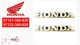 HONDA OEM87121-300-030 87122-300-030 NOS CB750 CB500 CB550 Tank Emblem