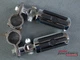 GENUINE HARLEY DAVIDSON CHROME & RUBBER PEGS + 3 PIECE MOUNT KIT CHROME 1 1/4"