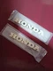 HONDA Genuine CB750 CB550 CB500 Fuel Tank Emblem "HONDA" Right & Left Set New