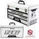 Attack Graphics Tusk Moto Toolbox Replacement Decals  Rail White
