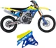 Factory Effex - 27-03402 Graphic Kit Chrome Series Suzuki RMZ 250/450 RM-Z 250
