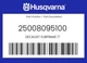 Husqvarna Genuine Decalset Subframe 17 - 25008095100