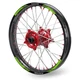 For KAWASAKI KLX 400R 03-05 04 Wheel Stickers Rim 21" 18" Dirt Bike P03B Green
