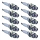 10x spark plug NGK B8HS, 5510 for MZ ETZ DKW Jawa EMW NSU cf. M14-260 W3AC