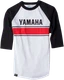FACTORY EFFEX Yamaha Vintage Baseball T-Shirt - White/Black - 2XL 17-87238