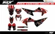 Fit KTM XCW XCFW EXC EXCF 2020 to 2023 & 2019 to 2022 SX SXF XC XCF graphic kit