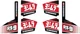 YOSHIMURA Fits Rs 9 Muffler Decal Set 6/Pcs