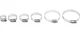 Helix Racing Stainless Steel Hose Clamps 10mm-25mm 111-6208