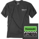 Factory Effex Kawasaki Starting Line Youth T-Shirts Sm Heather Charcoal 27-83100