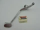 156-27211-00 NOS Yamaha YDS3 Rear Brake Pedal W3048