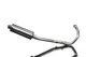 Yamaha FZ-07 MT-07  Delkevic 2-1 Exhaust 14" Stainless Oval Muffler 15-22