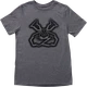 Moose Racing Youth Agroid Shadow T-Shirt Medium Gray 3032-3497