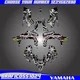 Yamaha YFZ 450R 450X Graphics kit 2014 2016 2018 to 2025 decals stickers ATV UTV
