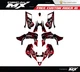 Fits YAMAHA YFZ450R 450X (2014 to 2024) graphic kit decals stickers racing yfz