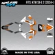 Graphics Kit for KTM Electric Mini SXE2 (2024+) Razor - ORANGE