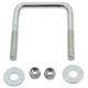 C.E. Smith Zinc U-Bolt 7/16"-14 X 3-1/8" X 4" w/Washers & Nuts - Square CE S