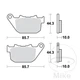 25212-Compatible with HARLEY DAVIDSON XL 1200 X SPORTSTER FORTY EIGHT 67 HP, 49 
