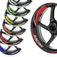 Red Graphic Wheel Sticker Design GP08 For Honda CBR1000RR-R Fireblade CBR600F