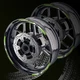 Green 17'' Rim Wheel Sticker Decal Strip Tape P05B For Ducati 1299 Panigale