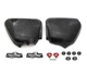 Complete Side Cover Kit w/ Red Honda Wing Emblems - Honda CB750K - 1973-1976