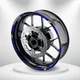 Blue 17'' Rim Wheel Sticker Decal Strip Tape D01B For Yamaha MT03