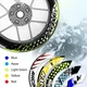 17 inch Vinyl Wheel Rim Stickers S30B For Yamaha FJ09 MT-09 Tracer 18 19 20