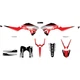 Dcor COR 9 Honda Complete Graphics Kit - White Motorcycle Dirt Bike 20-10-444