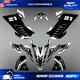 Yamaha YFZ 450R 450X Graphics Kit 2009 2010 2011 2012 2013 Decals ATV UTV Stick