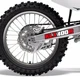 For 2002-2004 Kawasaki KLX400R Accessories Swing Arm Decal Sticker Graphics Kit/