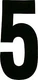 DIRT DIGITS #5 4" BLACK EXTREME DIGITS 3/P K XT43B-5