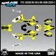 Graphics Kit for Suzuki DR-Z4S DR-Z4SM DRZ4SM 2025 2026 Speed-YELLOW