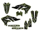 2019-2023 YZ 450 FX APACHE Green Senge Graphics Kit Compatible with Yamaha