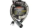 Trimax TG3048SX Supermax Security Armor Plated SS Locking Cable 48"x26mm
