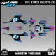 Graphics Kit for KTM 65SX SX65 (2016-2023) Splash Series - Magenta