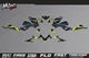 Graphics Kit for Yamaha MT03 MT-03 2015 2016 2017 2018 2019 Fluo Neon Decals
