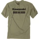 Factory Effex Kawasaki Sixty Two T-Shirts Lg Green 27-87124