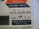 Yamaha OEM NOS 0.25mm os piston ring 284-11611-10 RT1 RT1MX  #3367