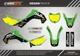 2019 2020 2021 2022 KLX 140 Graphics Kit for Kawasaki KLX140 Green