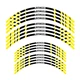 21" 18" A01B Stripe Dirt Bike Wheel Rim Stickers For BETA 525 RS 08-10 09