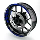 17 inch BLUE Wheel Rim Stickers Decals Stripes Tape Graphics AA01 For Yamaha