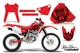 Dirt Bike Graphic Stickers Decals For Honda XR400R 1996-2004 RELOADED K R