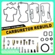 For Honda CRF450R CRF450X CRF250X CRF250R Carburetor Carb Repair Rebuild Kit