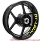 Wheel Rim Decal Letters Strips Stickers For Yamaha MT10 2018-2020