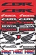D-COR Honda Street Decal Sheet 40-10-102 862-10102